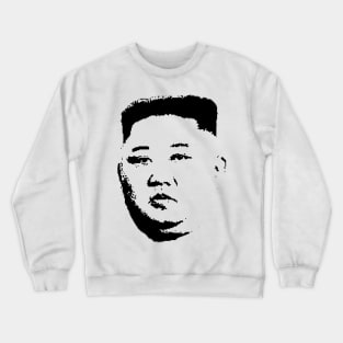 Kim Jong-un Pop Art Portrait Crewneck Sweatshirt